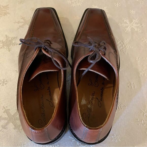 Calzoleria Classic Brown Leather Laceup Oxfords Handcrafted Sz 9 EUR 42 Gorgeous main image 10